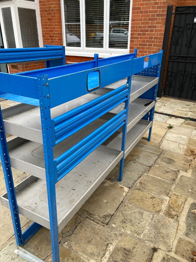 Van Metal Racking Shelves