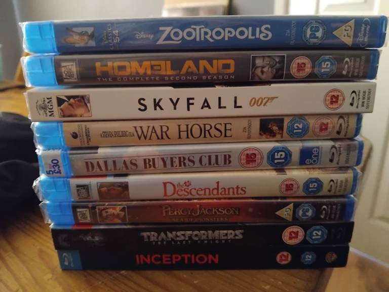 Large Bundle of Blu-ray - Ex Condition