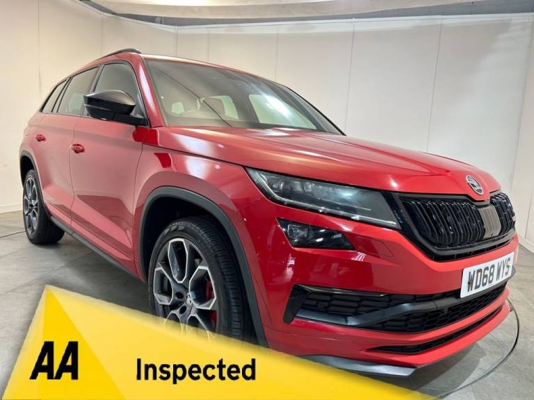 2019 Skoda Kodiaq 2.0 BiTDI vRS SUV 5dr Diesel DSG 4WD Euro 6 (s/s) (7 Seat) (239 ps) ESTATE Dies...