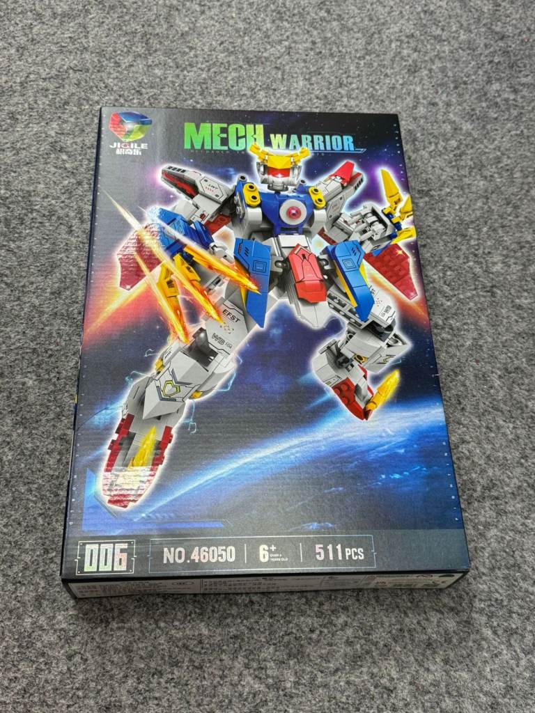 MECH WARRIOR Building Block Robot Set – Mech Form Action Model Toy