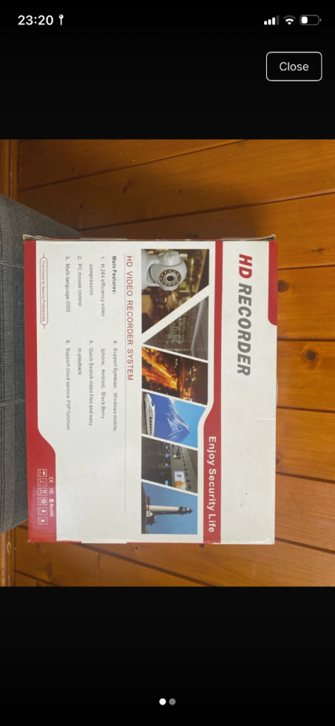 Brand New Boxed HD Video Security System Recorder