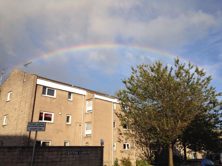 One bed first floor flat in Rosemount, Aberdeen
