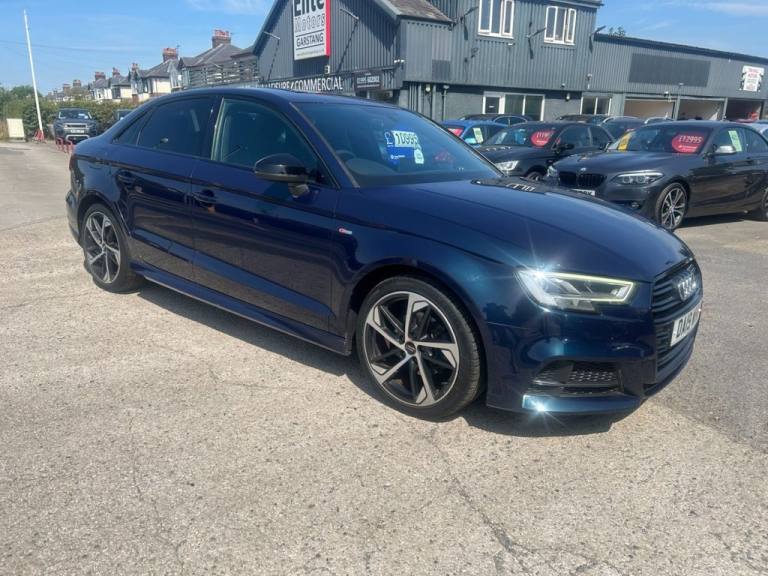 2019 Audi A3 30 TDI 116 Black Edition 4dr S Tronic SALOON DIESEL Automatic