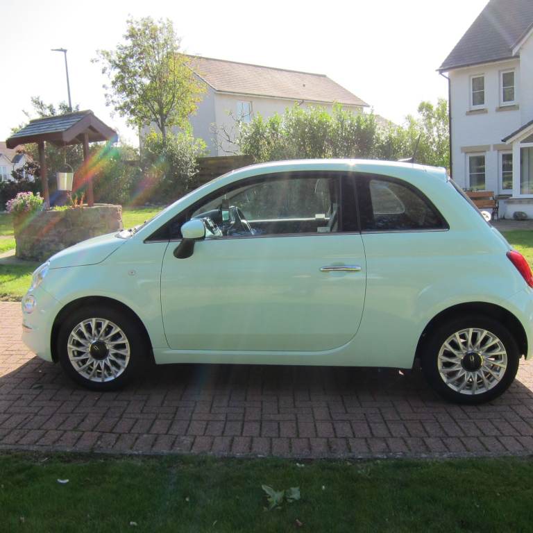 Fiat 500 1.2 Lounge 2018 in smooth mint Manual, 1242 (cc), 3 doors