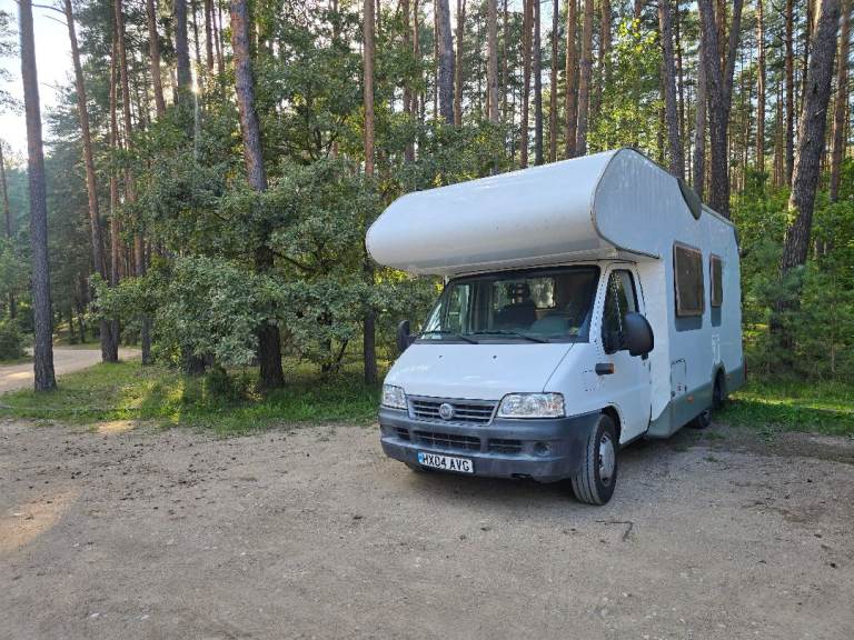 Fiat, DUCATO, 2004, 2800 (cc),6 berth and seat belt Knaus motorhome,LOW MILEAGE!!!!