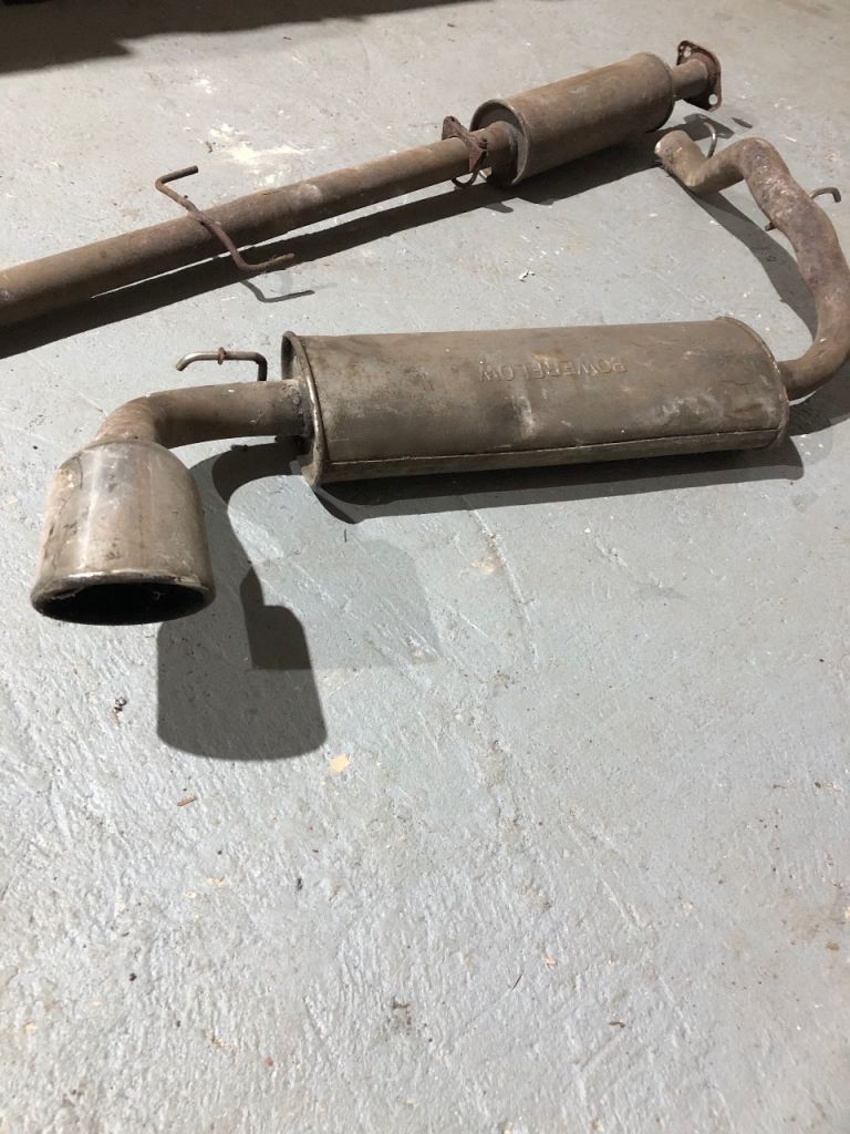 Honda Civic 1.6 16v 1990 exhaust powerflow 
