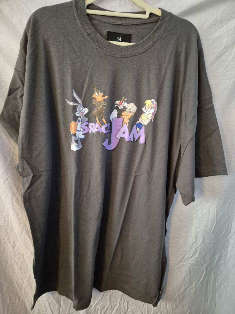 New space jam t-shirt size 14