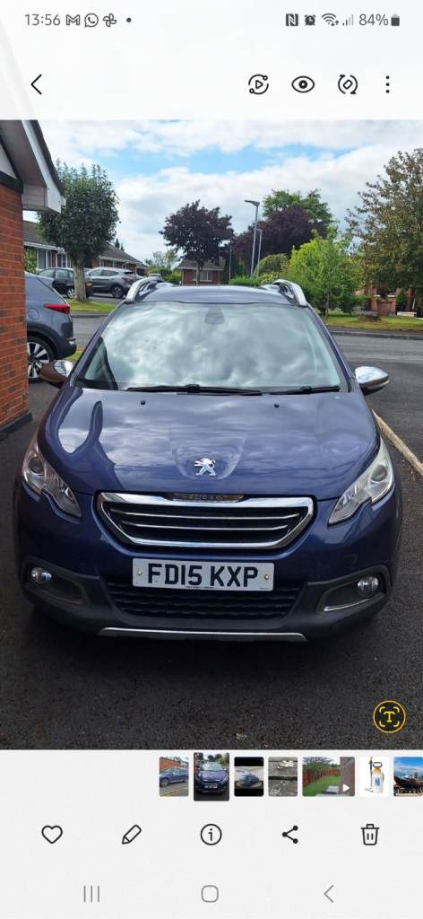 Peugeot, 2008, Hatchback, 2015, Manual, 1560 (cc), 5 doors