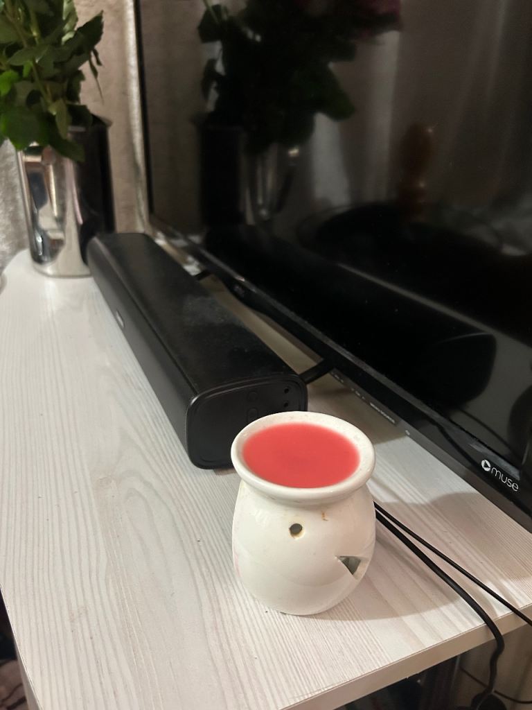 Furinno White Oak TV stand 