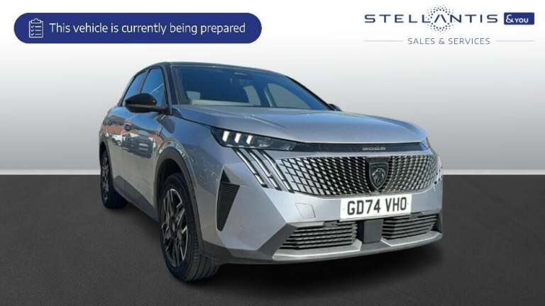 2025 Peugeot 3008 1.2 Hybrid 136 GT 5dr e-DSC6 HATCHBACK PETROL Automatic