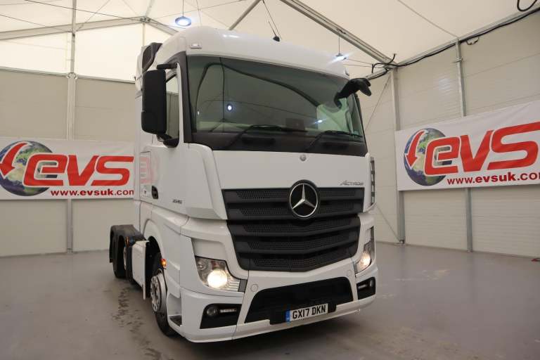 2017 (17 PLATE) Mercedes Benz ACTROS 2545 6x2 Euro 6 Tractor Units