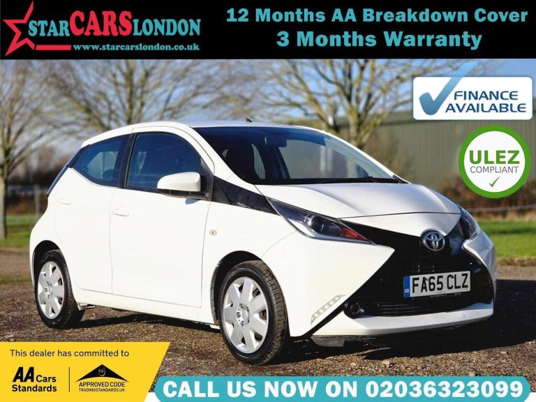 2016 Toyota AYGO 1.0 VVT-i x-play x-shift Euro 5 5dr Euro 5 HATCHBACK Petrol Aut