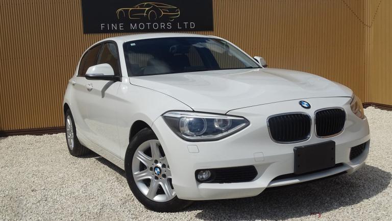 BMW 1 SERIES 1.6 116i Sport White Auto Petrol 2014