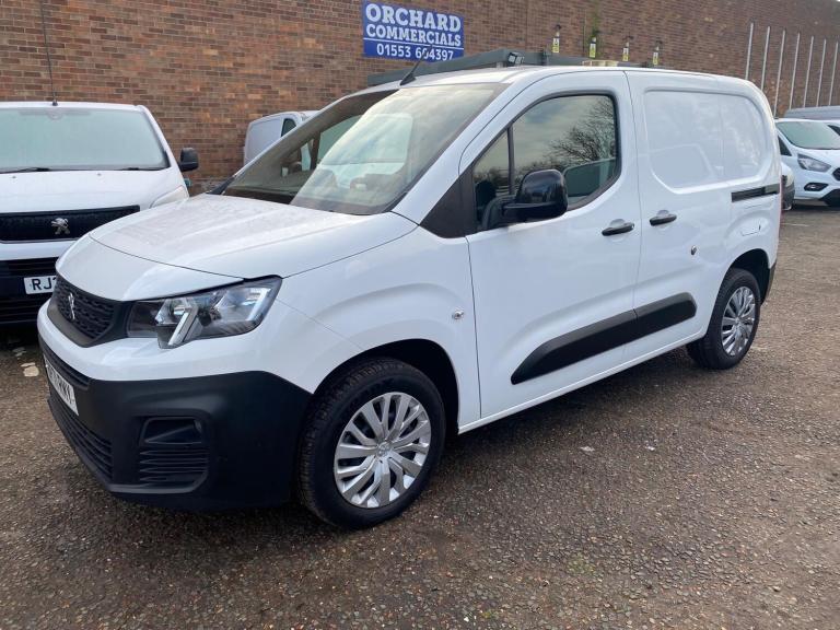 2022 71 Reg Peugeot Partner Professional 1.5HDi Euro6 Air Conditioning Plus VAT 