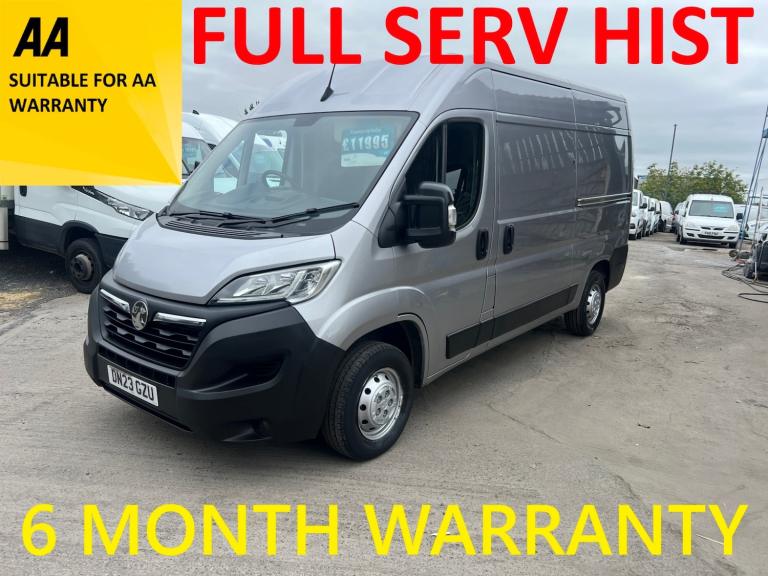 2023 Vauxhall Movano 2.2 Turbo D 140ps H2 Van Prime PANEL VAN Diesel Manual