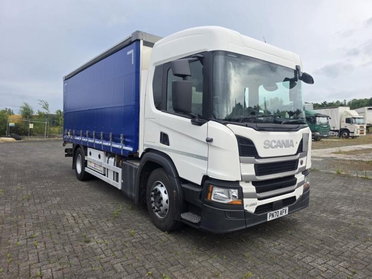 2021 Scania P280 comfort Cab, 4X2 Curtainsider