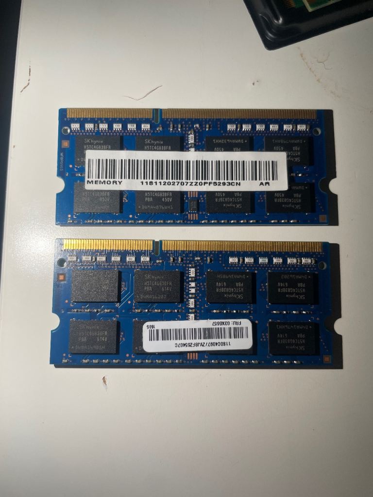 SK Hynix 8GB DDR3L 1600MHz SODIMM PC3L-12800S Laptop RAM HMT41GS6BFR8A – Tested