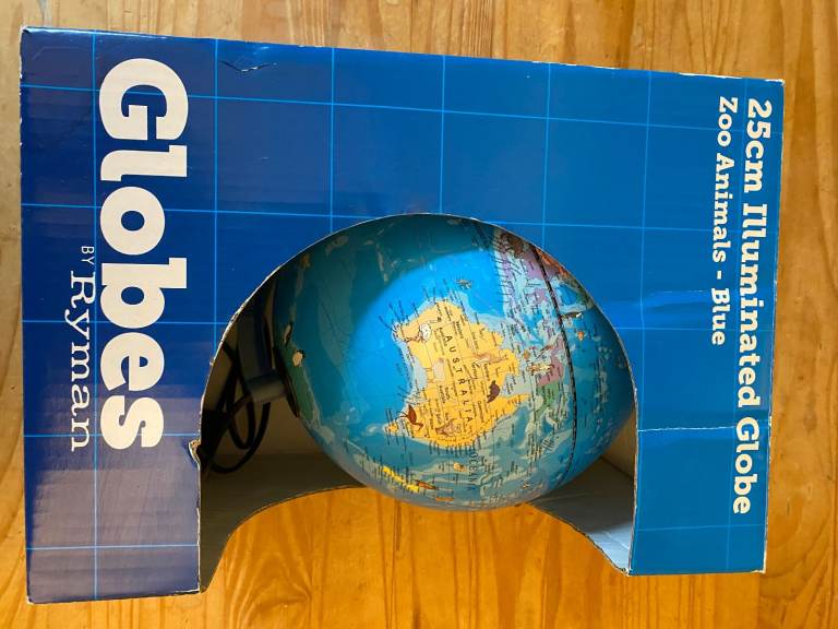 Ryman Illuminated 25 cm Globe Light