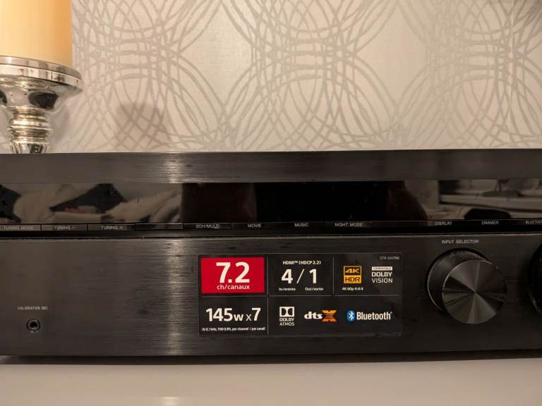 Sony Dolby Atmos receiver 7.2