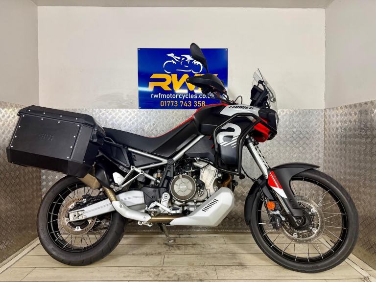APRILIA TUAREG 660, 2022 ONLY 2 OWNERS & 7,597 MILES, SUPERB COND LOTS OF EXTRAS