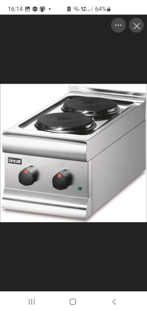 Lincat Silverlink 600 Electric Boiling top 2 Ring HT3