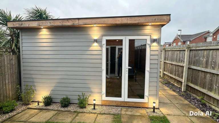 Garden shed/ Insulated Garden Beauty salon/Treatment room for sale