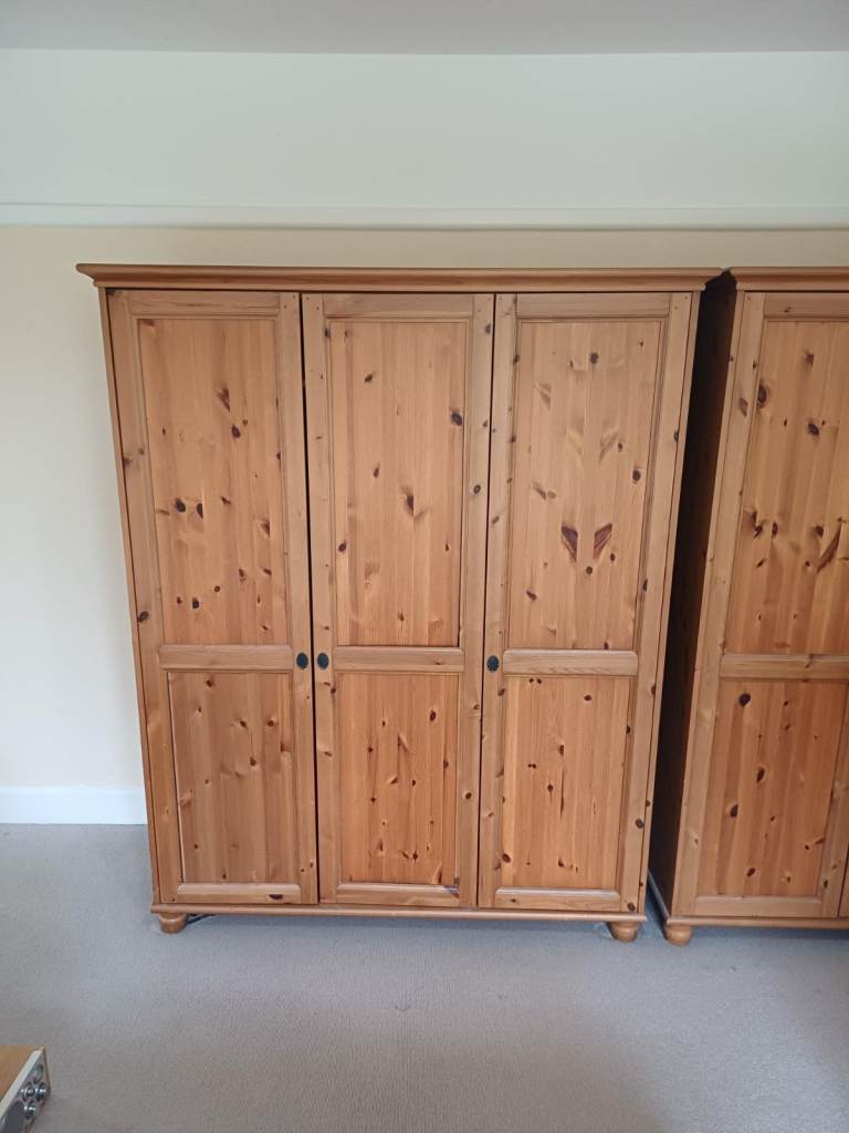Ikea solid wood double wardrobe for FREE