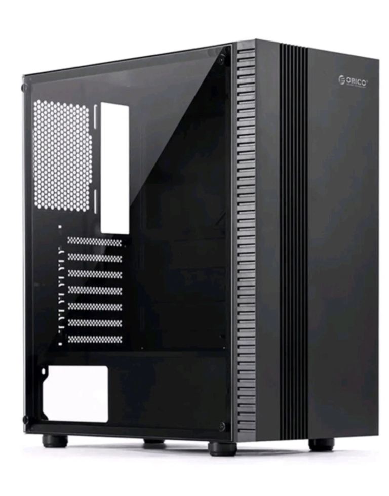 Orico A12 Gaming PC Case Tempered Glass Mid Tower Computer Case