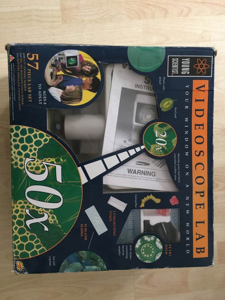  Young Scientist Videoscope Lab - Educational Toy For 8 Years + Boxed