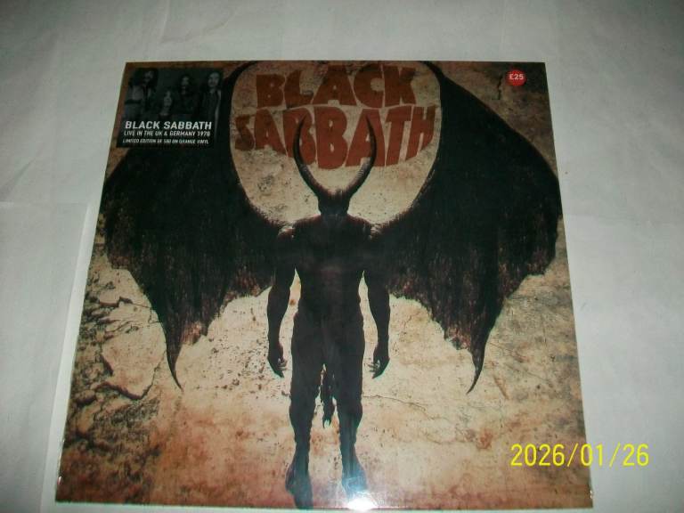 Black Sabbath live in uk and germany 1970.