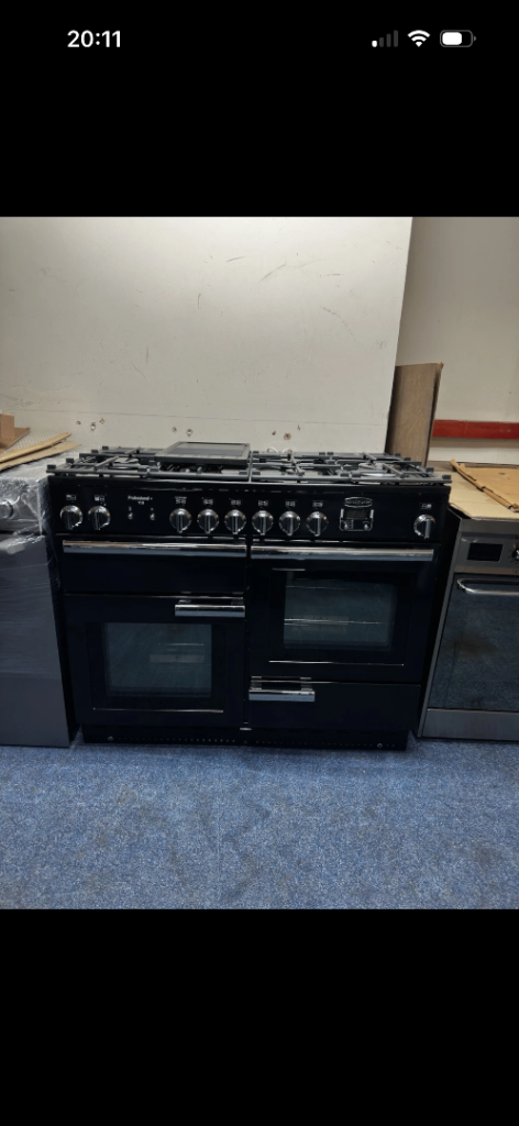 Rangemaster Professional Plus PROP110DFFGB/C 110cm wide Full Gas Range Cooker