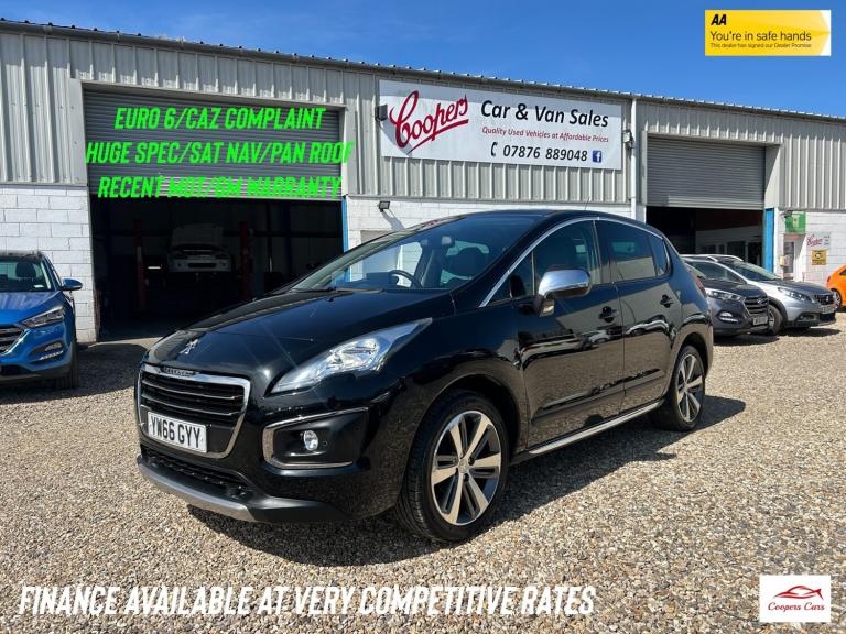 2017 Peugeot 3008 1.6 BlueHDi 120 Allure 5dr HATCHBACK Diesel Manual