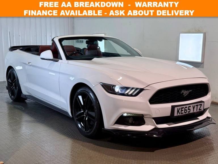 2015 65 FORD MUSTANG 2.3T ECOBOOST CONVERTIBLE 2DR PETROL SELSHIFT EURO 6 (317 P