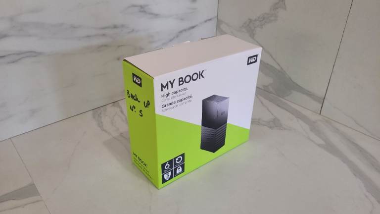 WD My Book 6TB external hard drive 