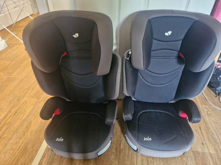 2x Joie high back booster carseats