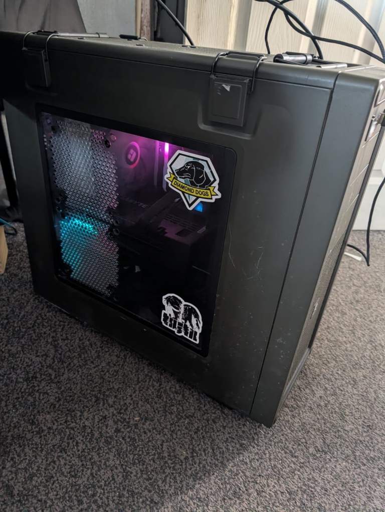 Custom Built Gaming Desktop PC -  EVGA 750w PSU, RTX 3070 ti GPU