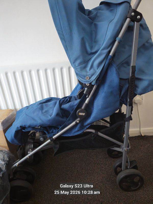 Mama and papas pram and carrier 