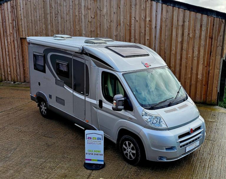 Burstner Brevio T600 motorhome 2013 3 berth 4 belts 32k 5.99m 3500kgs