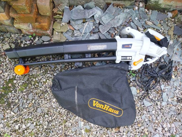 VonHaus Leaf Blower/Vacuum – Good Condition, with Bag