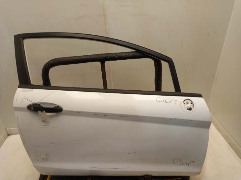 Ford Fiesta Right Front Door O/S 2008-2013 Frozen White Unknown Van