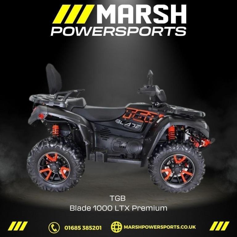 TGB Blade LTX 1000 Premium - Road Legal - TGB Dealer -REDUCED! FREE Cargo Box!