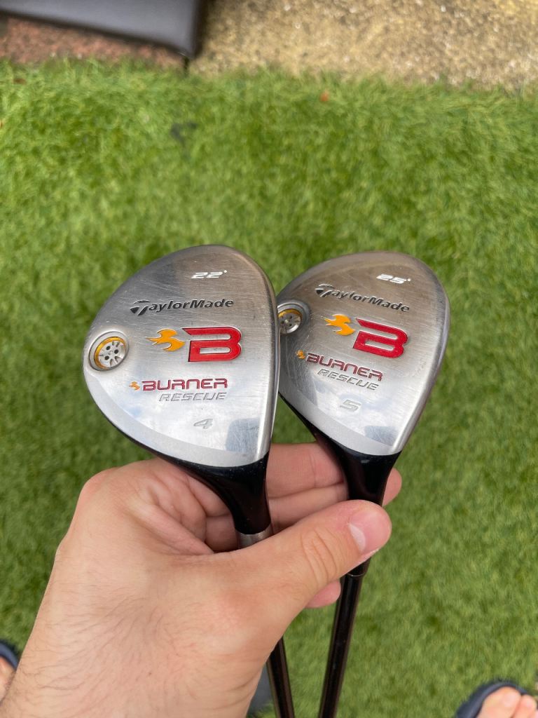 TaylorMade Burner Rescue Golf Clubs - Set of 2