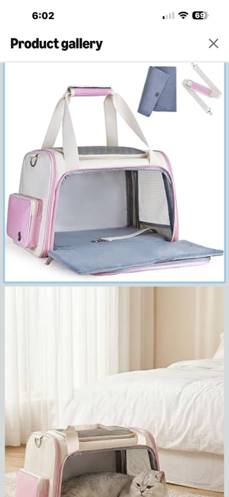 Pink car carrier(airline app)