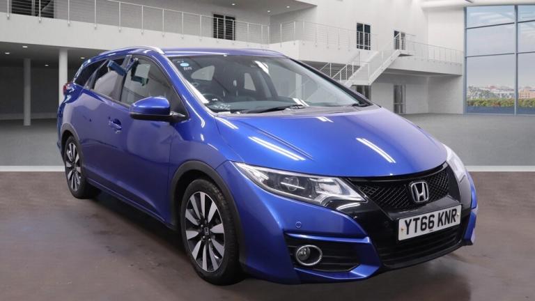2016 HONDA CIVIC 1.6 i-DTEC SR Blue Manual Diesel