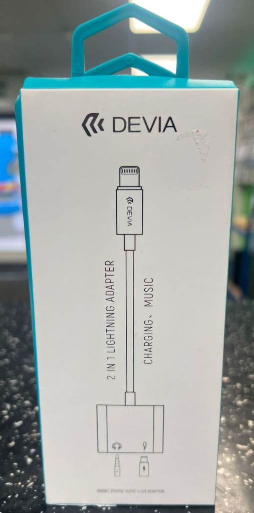 Brand New Devia 2-in-1 Lightning Adapter – Charge & Listen – Only £14.99