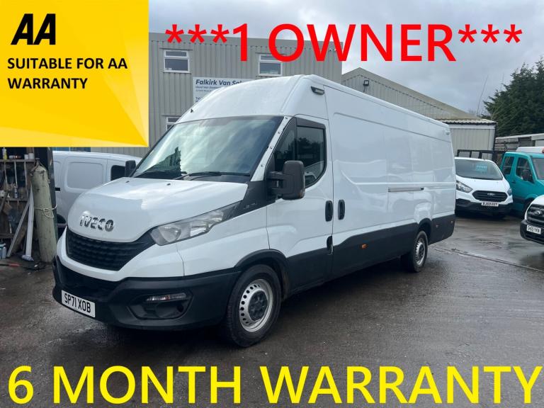 2021 Iveco Daily 2.3 High Roof Van 4100 WB PANEL VAN Diesel Manual