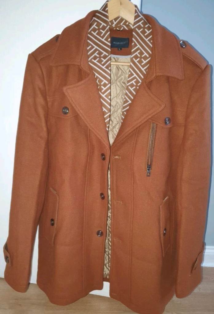 Mens Brown Jacket/Coat - Smart Casual