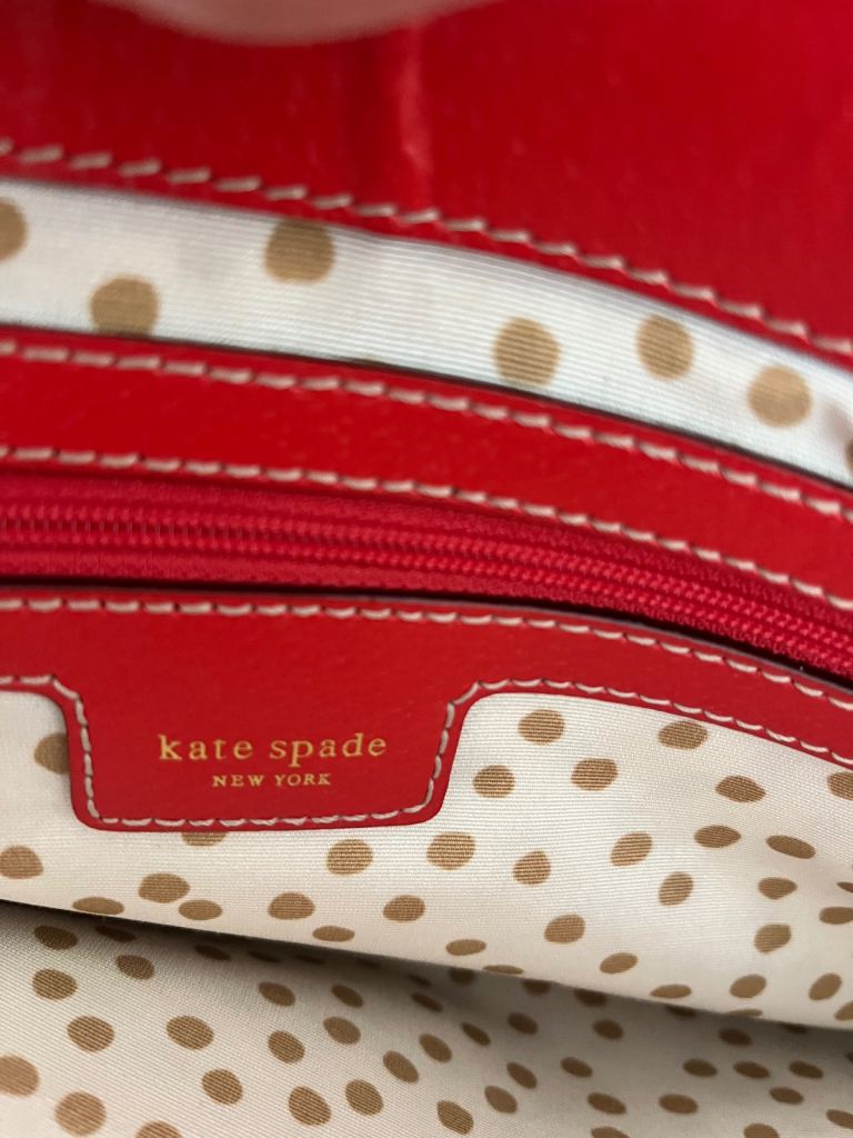 Beautiful Kate spade bag in red
