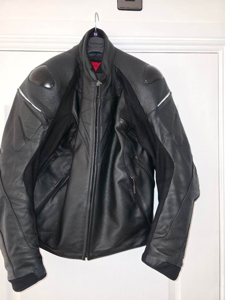 Dianese leather motorcycle jacket