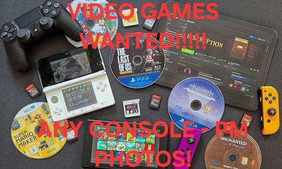 LOOKING FOR VIDEO GAMES!